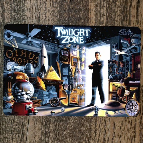Twilight Zone  Metal Wall Sign - Arcade Games & Vending Llc Photos ulasan dan harga