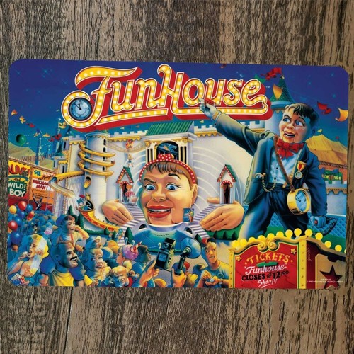 Funhouse  Metal Wall Sign Vide - Arcade Games & Vending Llc Photos ulasan dan harga