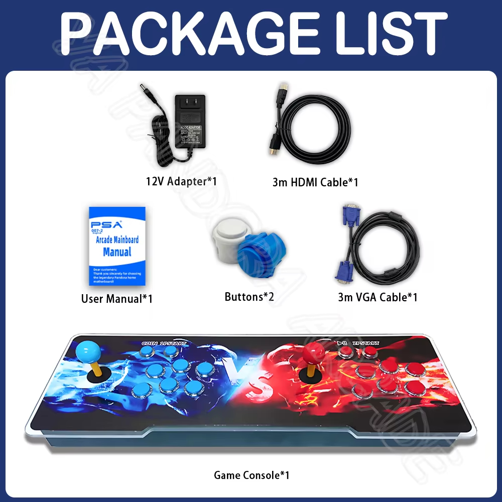 29800 In 1 Arcade Console 3D R - Trackball Controller Arcade ulasan dan harga