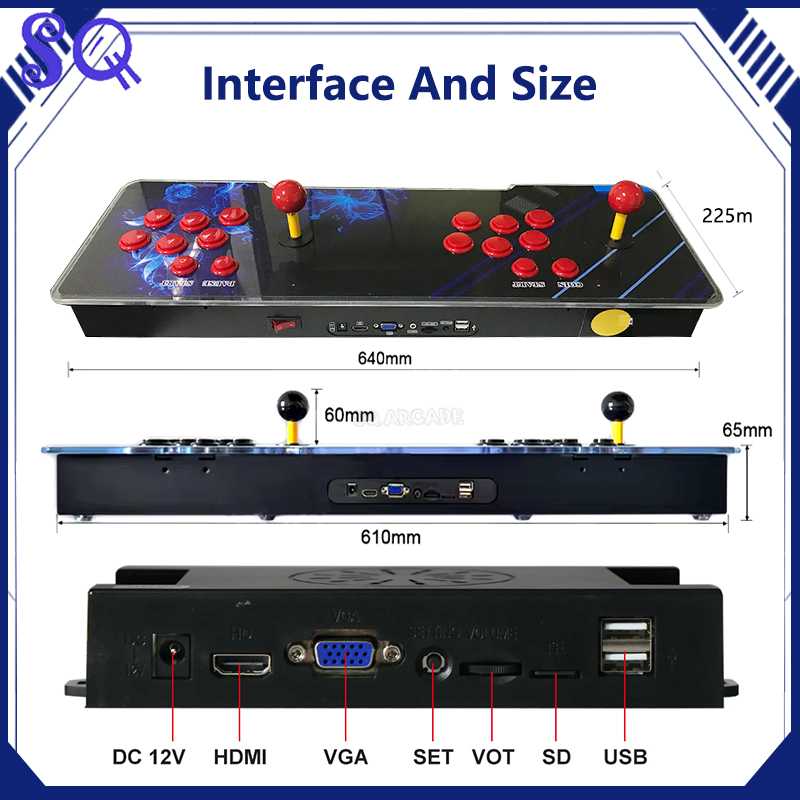 Pandora Saga DX 9800 All in On - Trackball Controller Arcade ulasan dan harga